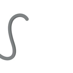 monkey tail vector icon illustration design element web