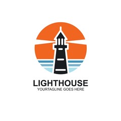 lighthouse vector icon  illustration design