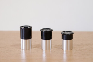 Okuler eyepieces telescope lenses for astronomy planets observation research