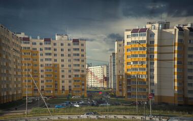 building in the city