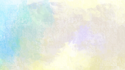 Watercolor paint like gradient background pastel ombre style. Iridescent template for brochure, banner, wallpaper