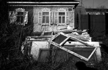 old abandoned house