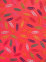 カラフルなクリップ 