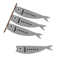 シンプルなイワシ（丸干し）