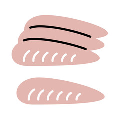 シンプルな鶏のササミ