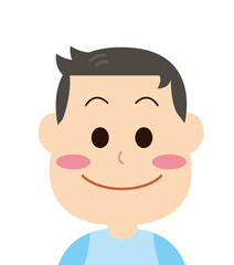 笑顔　男性