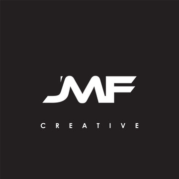 JMF Letter Initial Logo Design Template Vector Illustration