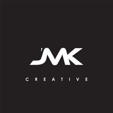 JMK Letter Initial Logo Design Template Vector Illustration