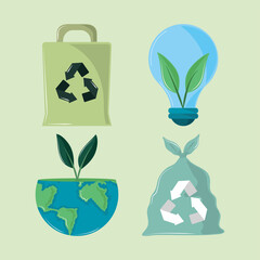 environment recycle concept