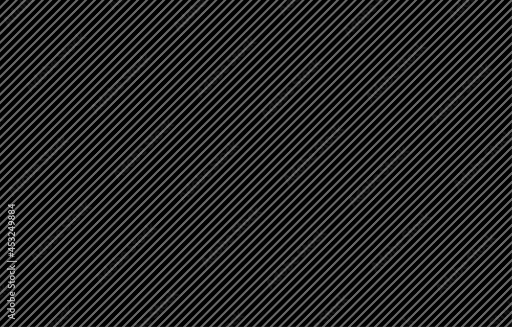 Wall mural gray bold lines diagonal texture striped pattern seamless with black background vector