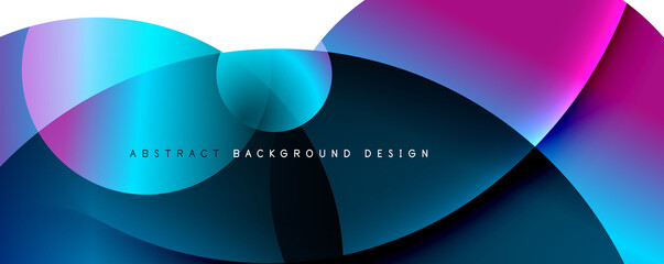 Fototapeta premium Trendy simple fluid color gradient abstract background. Mixing of colors and lines. Vector Illustration For Wallpaper, Banner, Background, Landing Page