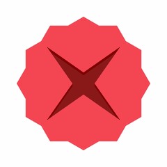 Wrong marks, Cross marks, Rejected, Disapproved, No, False, Not Ok, Wrong Choices, Task Completion, Voting. - vector mark symbols in red. Isolated icon.