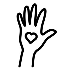 Obraz premium International Day of Charity icon