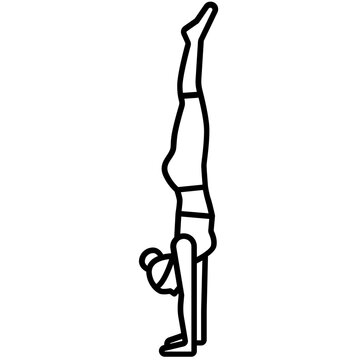 recommend clip art: yoga pose icon