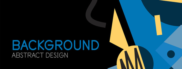 Abstract background with blocks, lines, geometric shapes. Techno or business concept for wallpaper, banner, background, landing page