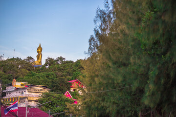 Natural background, wide angle of sky and clear air, overlooking mountains, green trees surrounding it, with cool blurry winds throughout the journey.