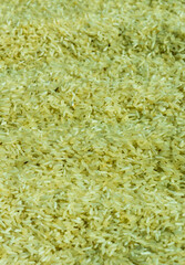 Full Frame Shot Of Rice Grain in Sunlight. Food Background. High Angle view. Flat Lay.