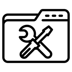 configuration line icon