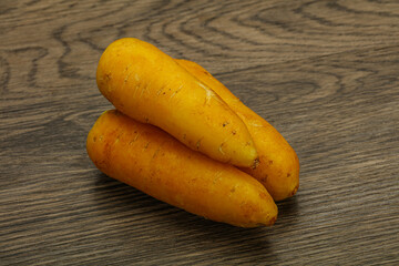 Natural food - Raw Yellow carrot