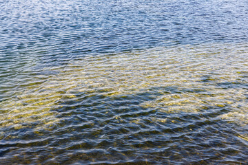 Sky over the Baltic sea landscape