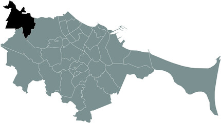 Black location map of the gdański Osowa district inside the Polish regional capital city of Gdansk, Poland

ID: 1336638508


ID: 1336638502


ID: 1336638497



