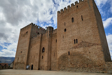 alcazar, tower of the Velasco, Medina de Pomar. Castilla y Leon, Burgos, Spain