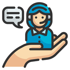 customer line icon