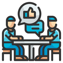 feedback line icon