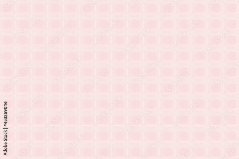 Poster seamless hombus pattern on a pink background design resource vector