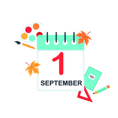 first day of september autumn calendar