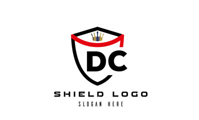 king shield DC latter logo 
