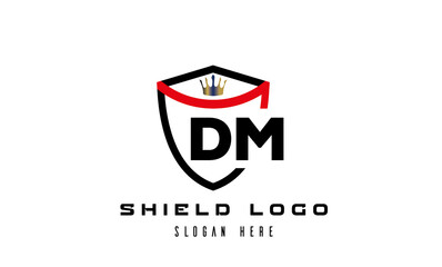 king shield DM latter logo 