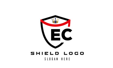 king shield EC latter logo 