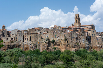 Fototapeta premium Pitigliano Tuscany Italy medieval village