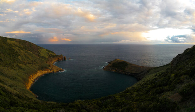 Sanset view mount Guia, Faial island, Azores, Portugal