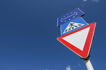 Frontiere europe europeen Luxembourg  pays circulation
