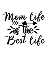Mom SVG files bundle for cricut, Mom life SVG bundle, Mothers days SVG, mom png file, mom life silhouette, cricut file, cut file, printable.
