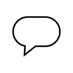 Speech bubble icon