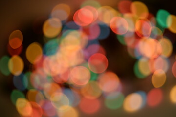 Lights Background. Christmas Lights