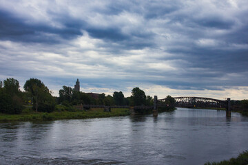 Elbe in Magdeburg