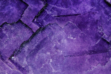 Macro mineral stone Fluorite on a white background