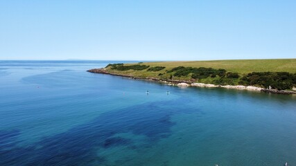 Fototapeta premium view of the sea