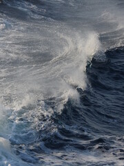 ripple generated by the engine of a passenger ship in the Aegean August 7