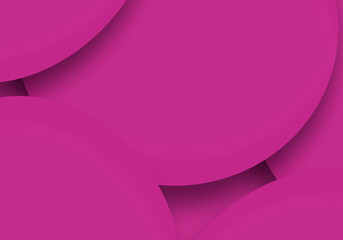 Fondo de círculos morado superpuesto con sombras.