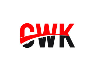 CWK Letter Initial Logo Design Vector Illustration