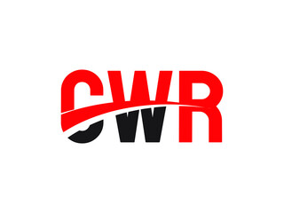 CWR Letter Initial Logo Design Vector Illustration