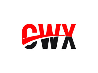 CWX Letter Initial Logo Design Vector Illustration