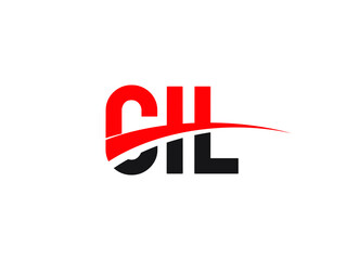 CIL Letter Initial Logo Design Vector Illustration