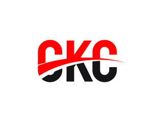 CKC Letter Initial Logo Design Vector Illustration