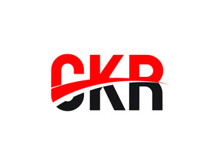 CKR Letter Initial Logo Design Vector Illustration